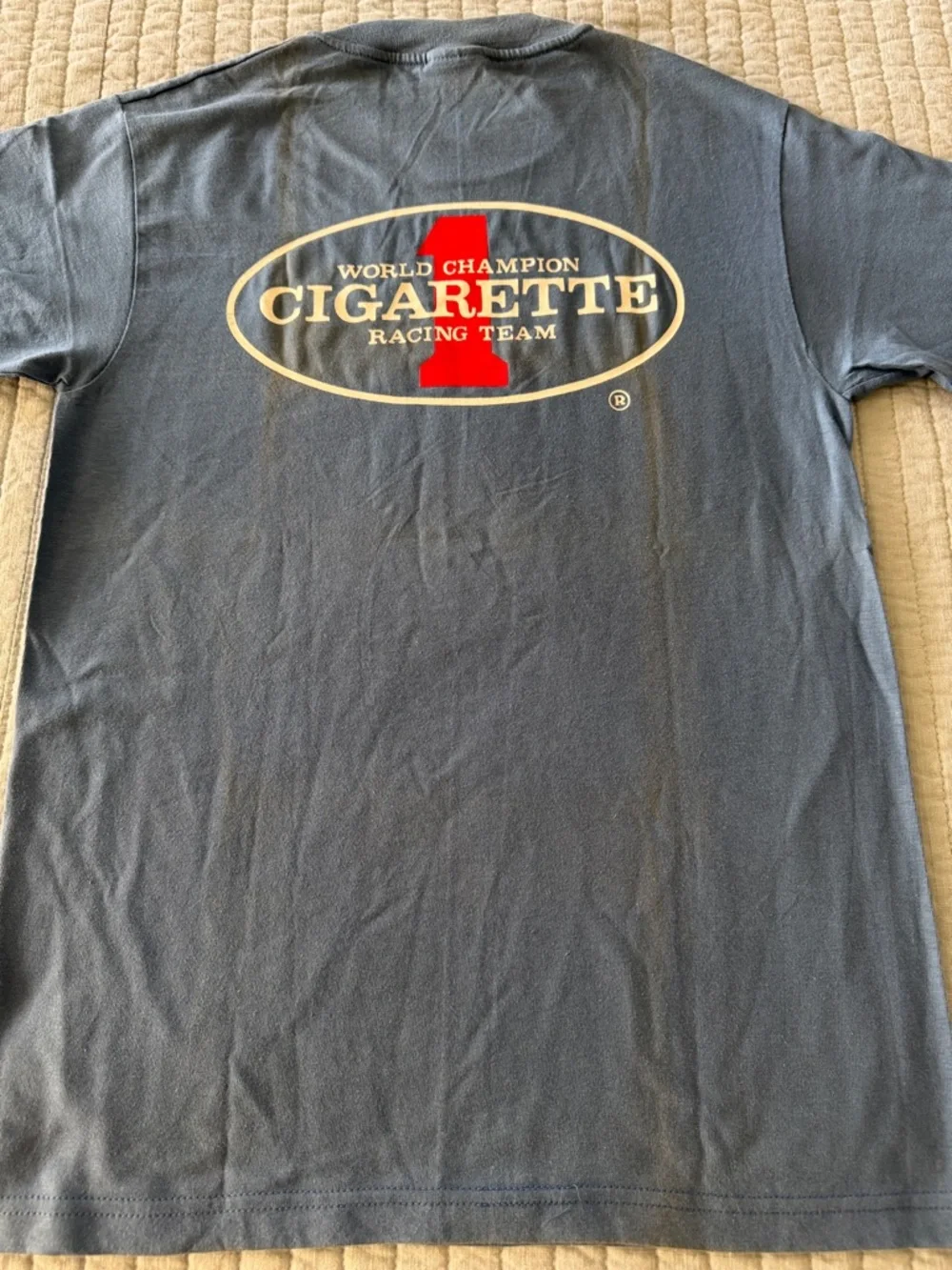 Champion Dark Blue Short-Sleeve Small Logo Tee - Picture 4 of 4